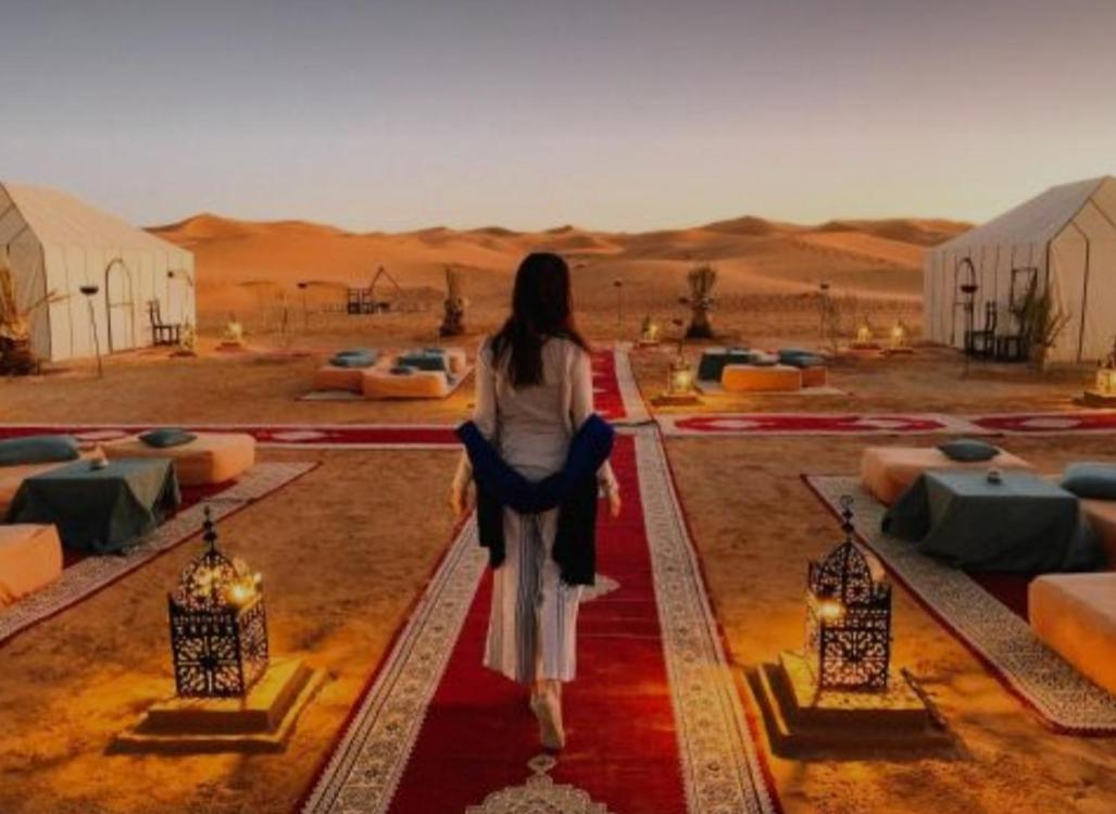 Sahara Luxury Tented Camp Мерзуга Экстерьер фото